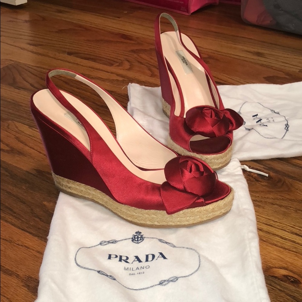 Prada Wedges